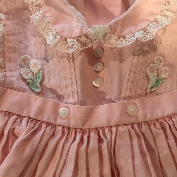 Vintage pleated girls dress - Picture 2 of 4